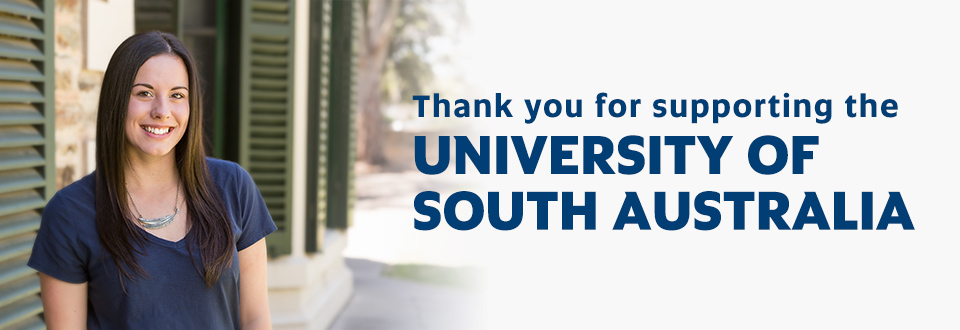 Thank you for supporting the University of South Australia